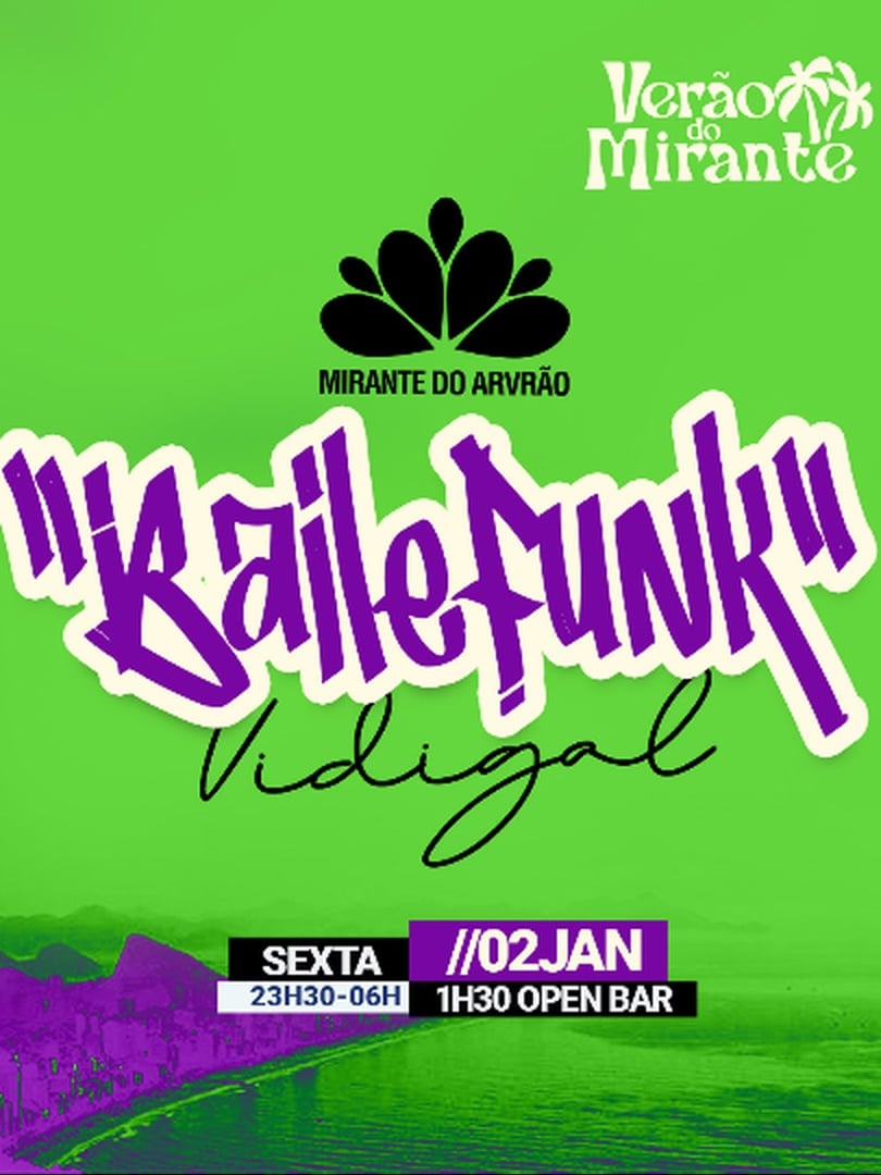 Baile Funk no Mirante do Arvrão em Rio de Janeiro