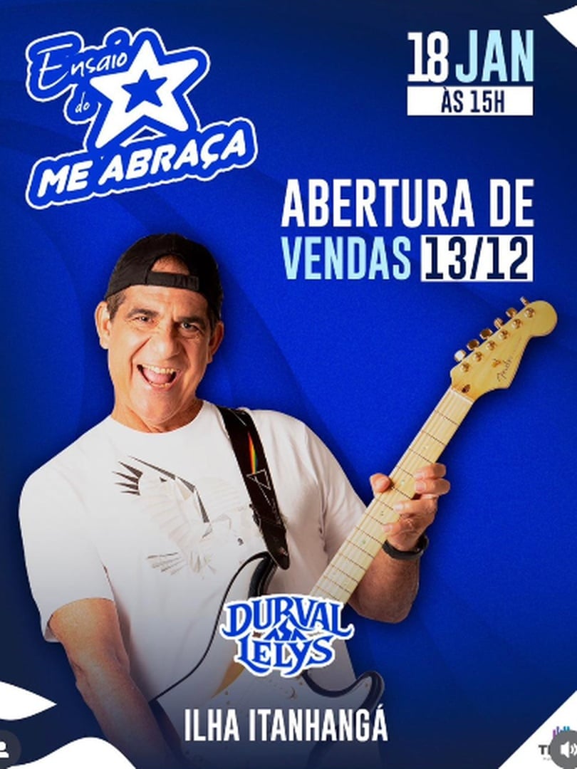 ENSAIO DO ME ABRAÇA 2026