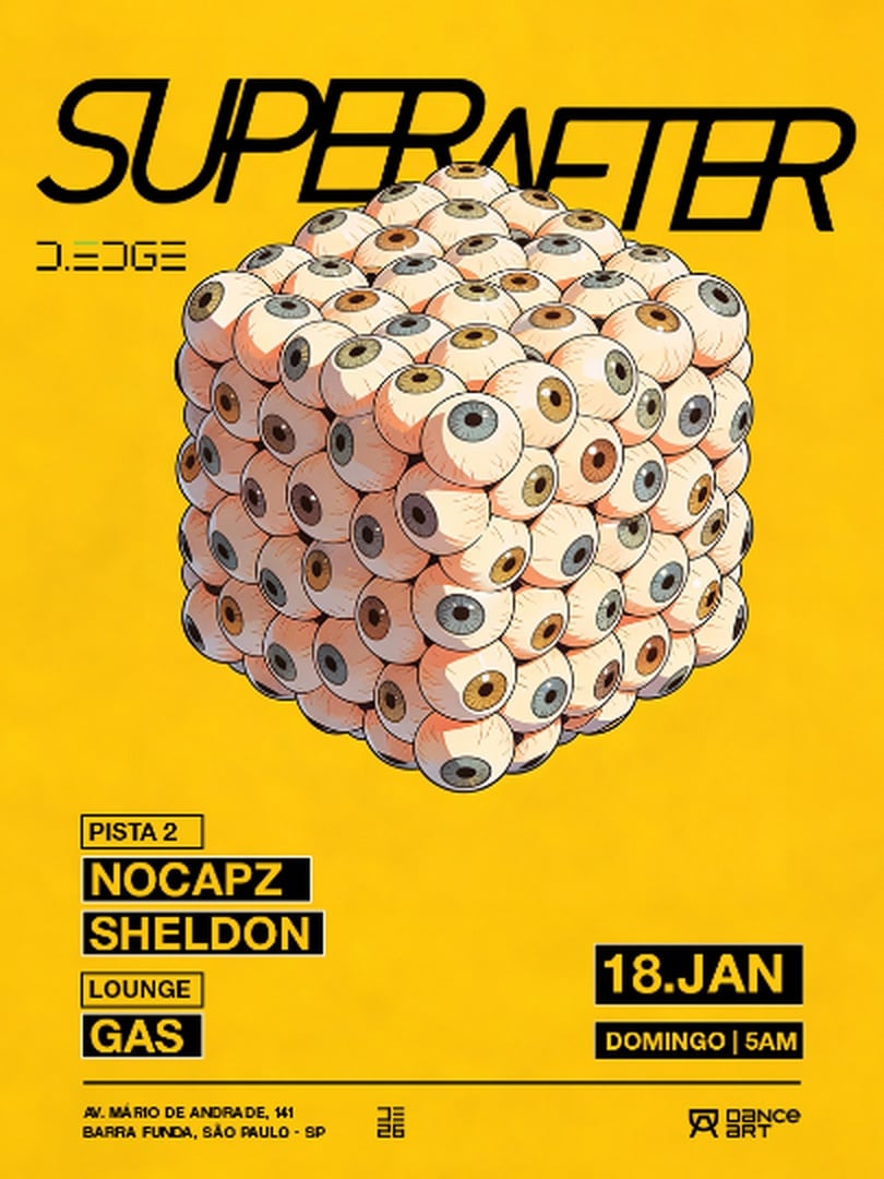 SUPERAFTER D-EDGE SP pres.: P2: SHELDON B2B NOCAPZ // LOUNGE: GAS