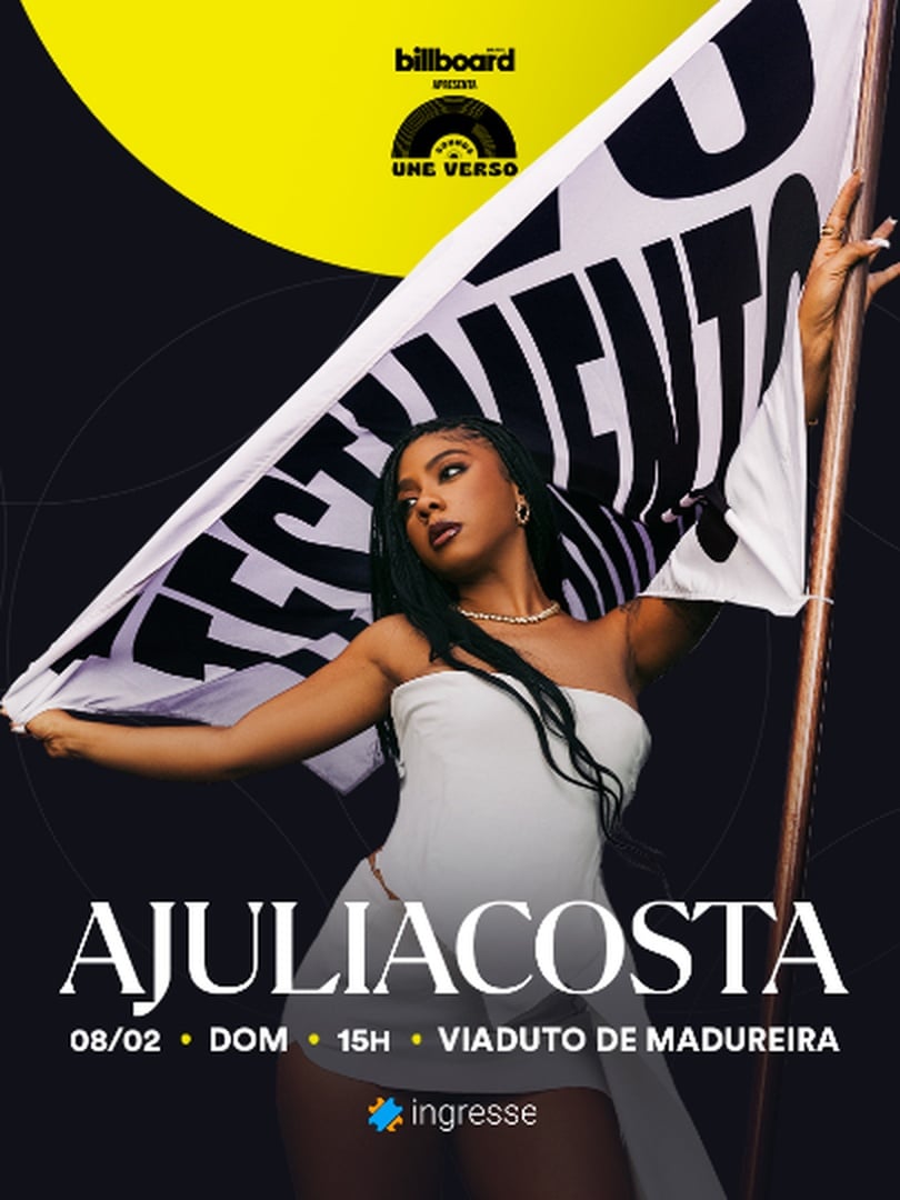 Une Verso Sounds apresenta AJULIACOSTA