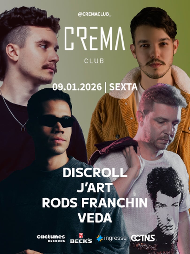 Capa do evento: Crema Club - 09.01