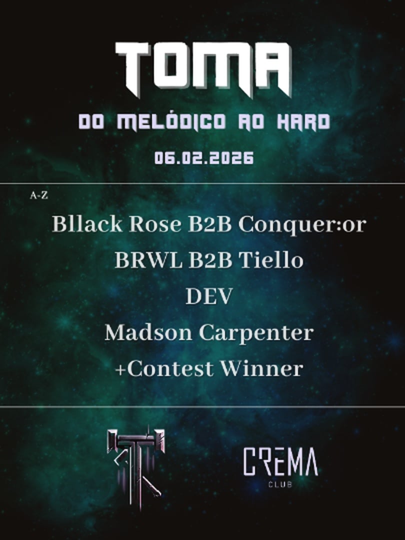 Crema Club presents TOMA - 06.02