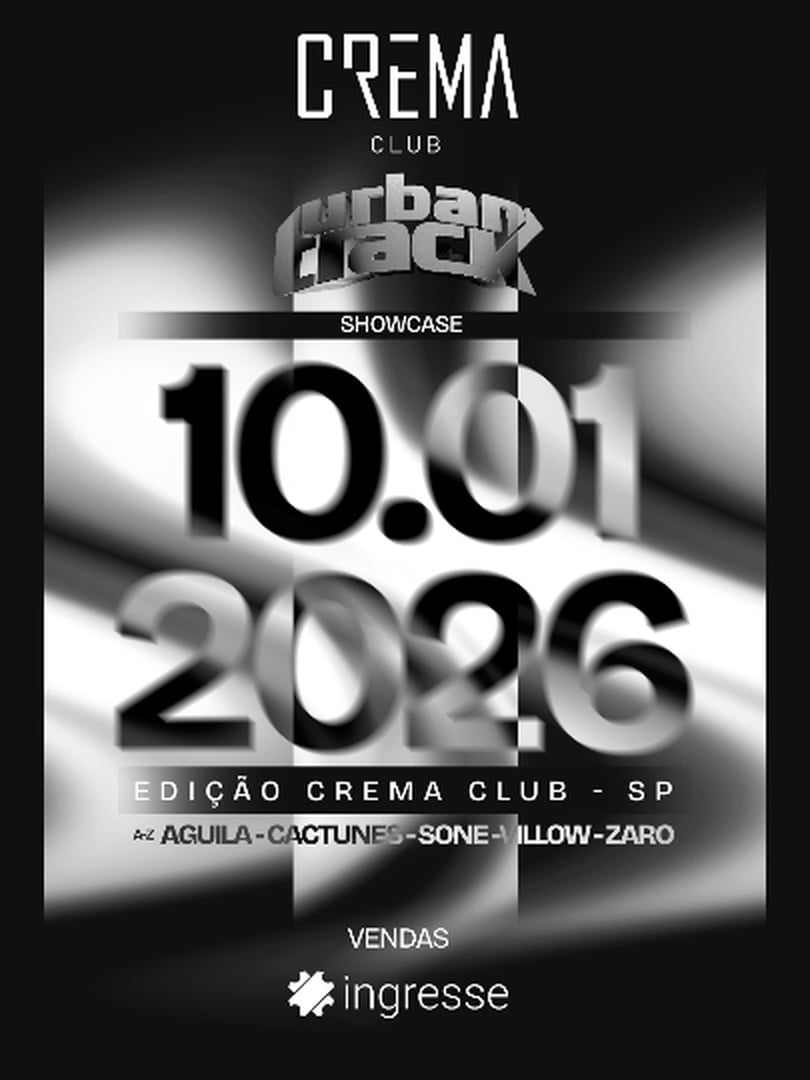 Capa do evento: Crema Club presents Urban - 10.01