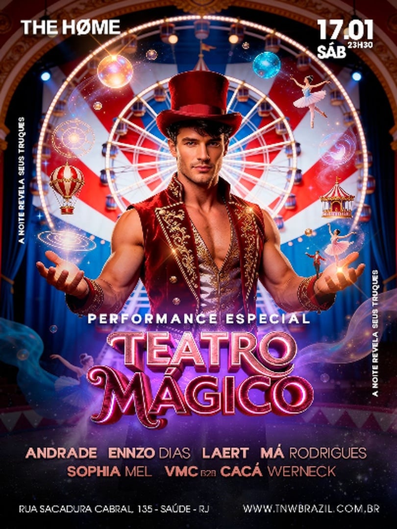 17.01 | THE HOME RIO | TEATRO MÁGICO | TNW