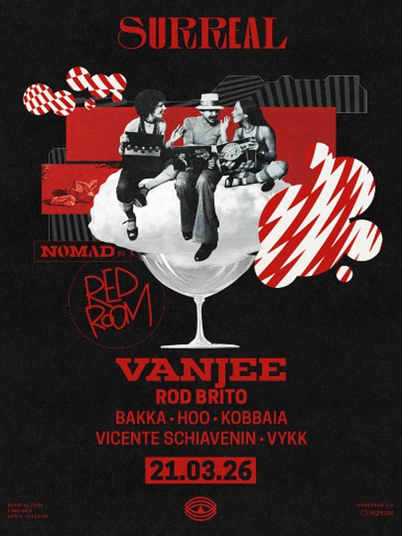 Capa do evento: 21.⁠ MAR.RED ROOM W / VANJEE SURREAL