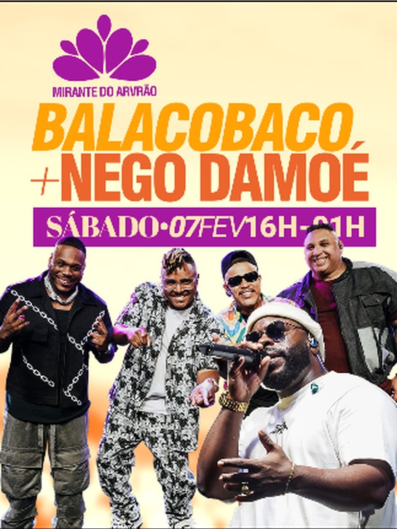 Balacobaco + Nego Damoé no Mirante do Arvrão em Rio de Janeiro