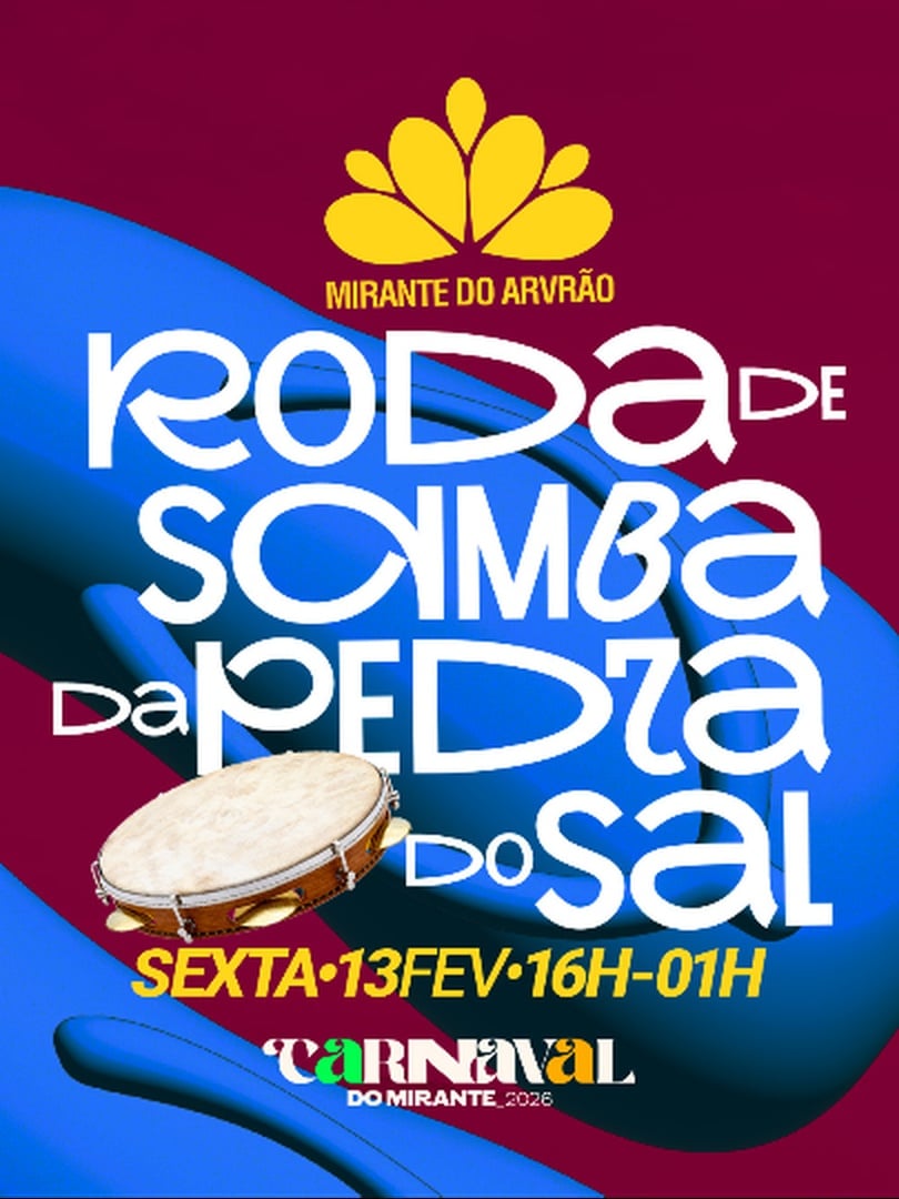 Roda de Samba da Pedra do Sal no Mirante do Arvrão em Rio de Janeiro