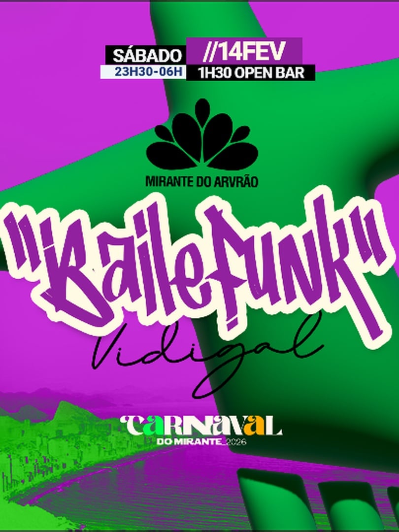 Baile Funk no Mirante do Arvrão em Rio de Janeiro