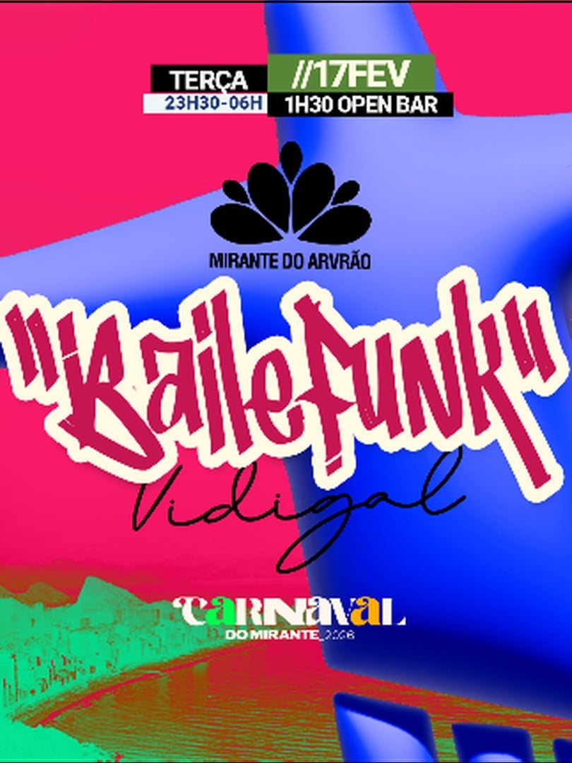 Baile Funk no Mirante do Arvrão em Rio de Janeiro