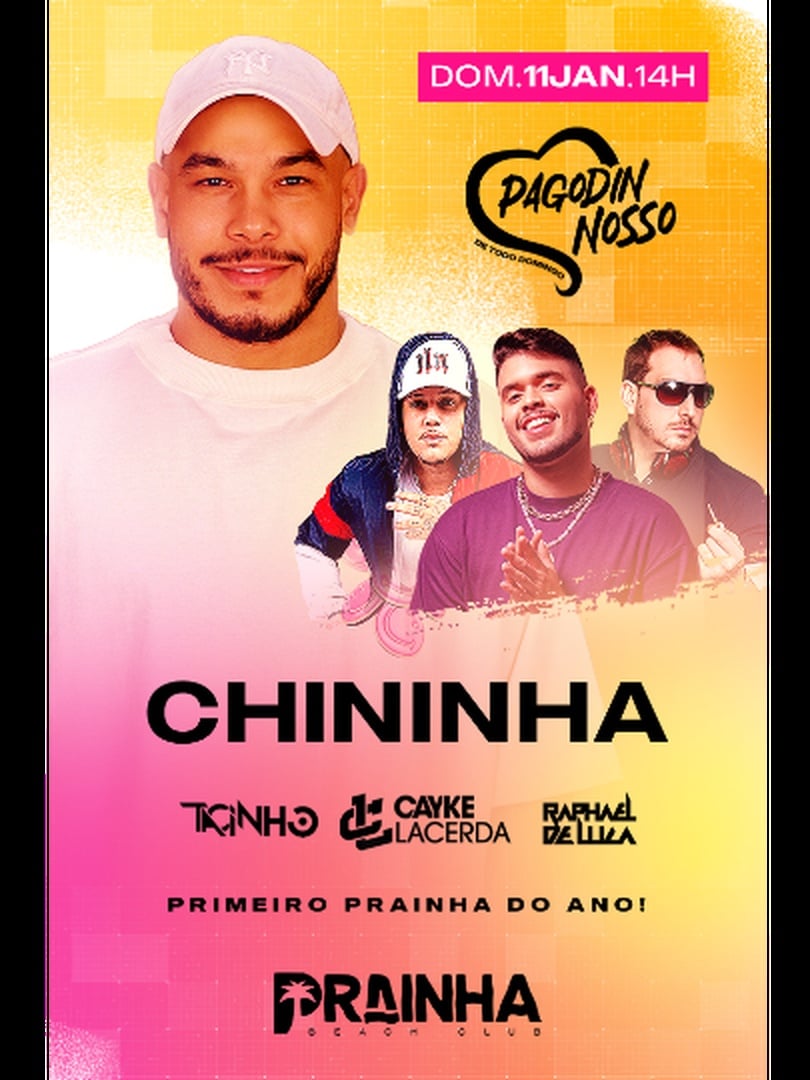 PRAINHA CLUB  CONVIDA CHININHA