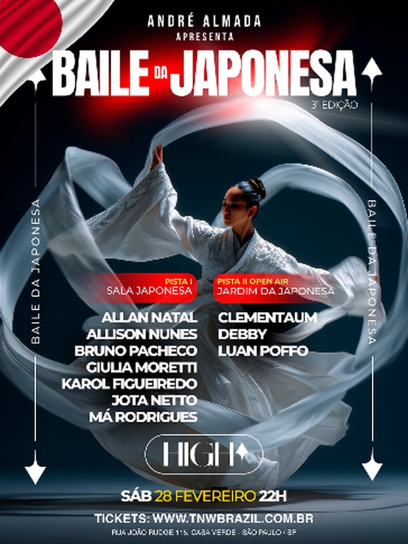 28.02 | BAILE DA JAPONESA 2026 | HIGH CLUB | TNW