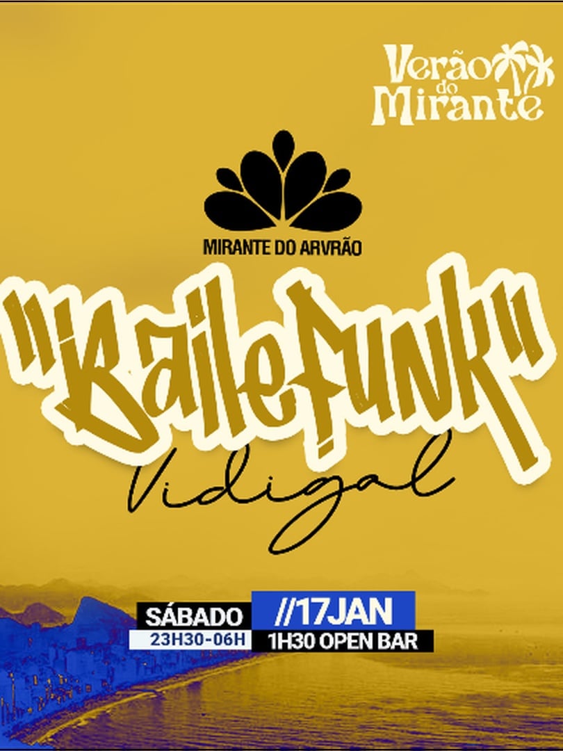 Baile Funk no Mirante do Arvrão