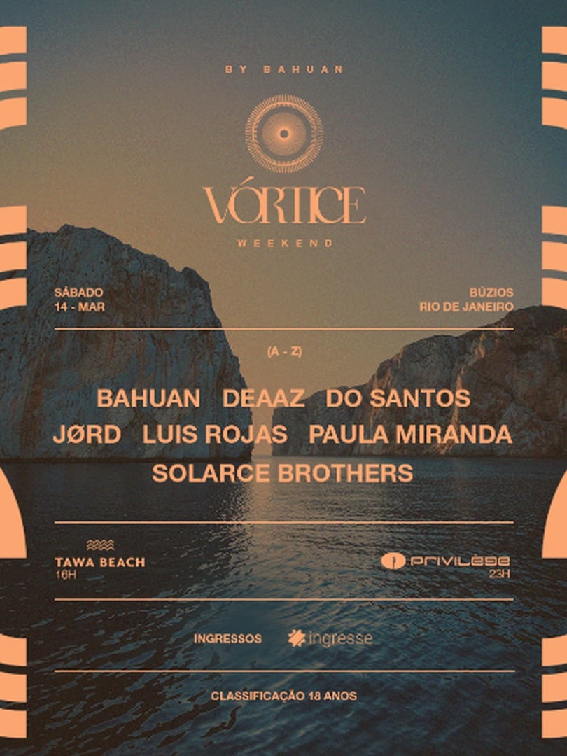 Vórtice Weekend no Privilège Búzios em Armação dos Búzios