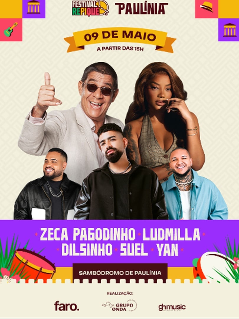Festival Repique em Paulínia 2026