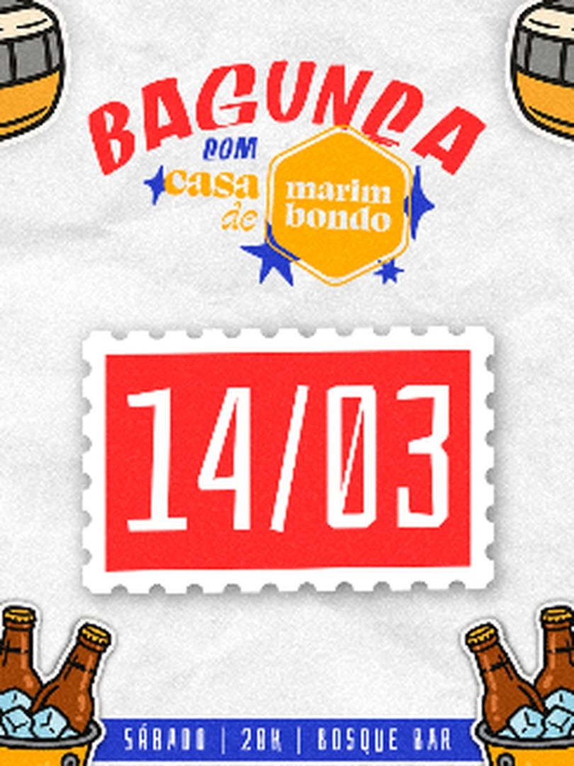 [14/03] Bosque Sábado | Bagunça