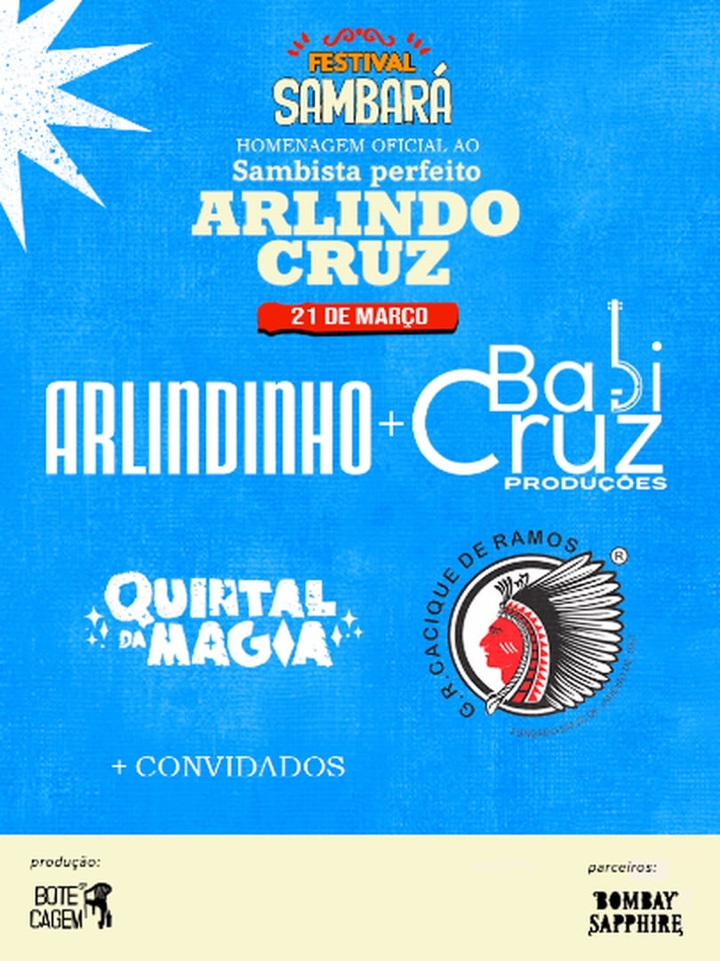 Festival Sambará — Homenagem Oficial a Arlindo Cruz