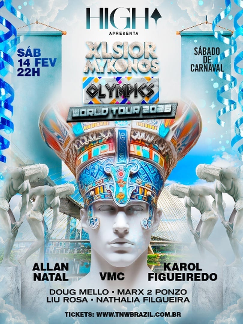 14.02 | HIGH CLUB SP | XLSIOR MYKONOS | OLYMPICS WORLD TOUR | CARNAVAL 2026 | TNW