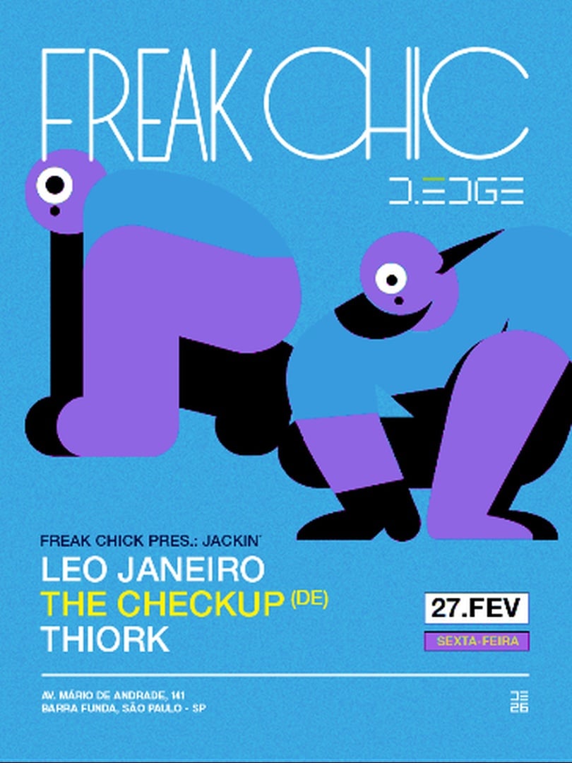 FREAK CHIC D-EDGE SP pres.: P2: THE CHECKUP. LEO JANEIRO. THIORK