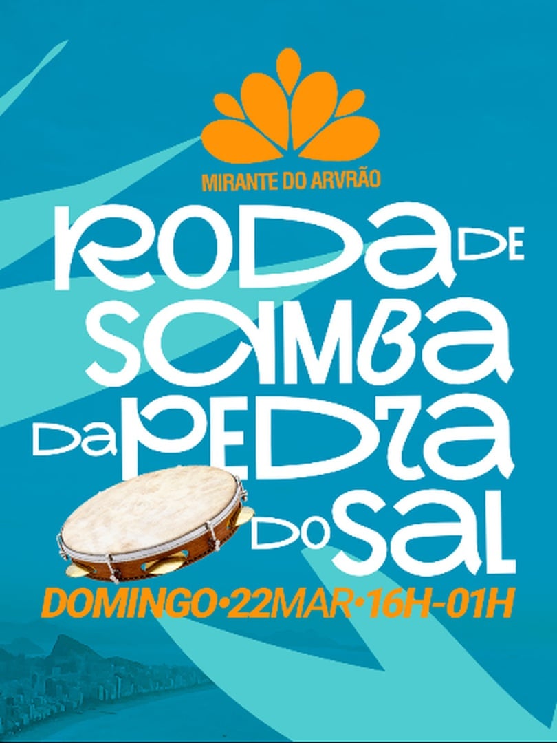 Roda de Samba da Pedra do Sal no Mirante do Arvrão