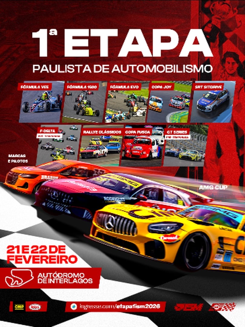 1ª Etapa do Paulista de Automobilismo 2026