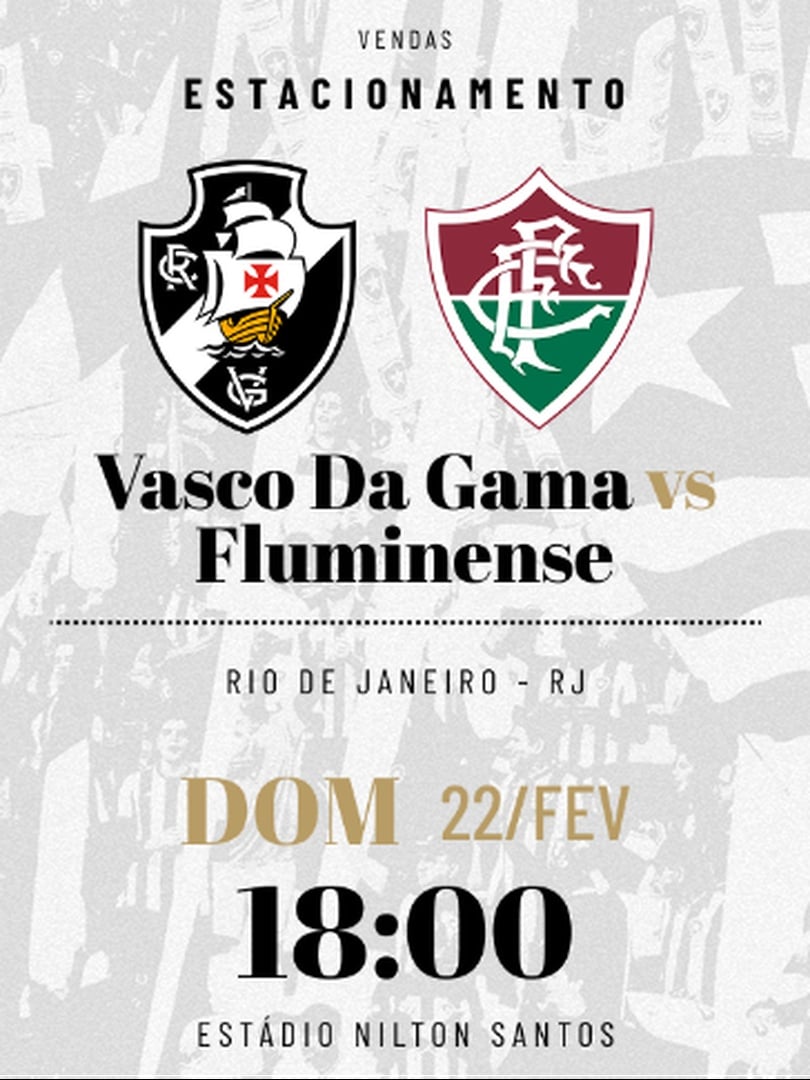 Estacionamento Vasco da Gama x Fluminense