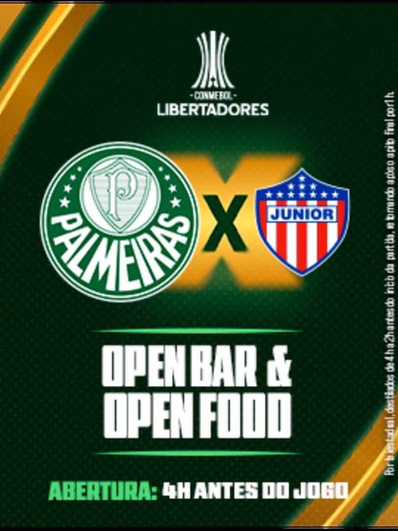 Camarote Fanzone - Palmeiras x Junior Barranquilla
