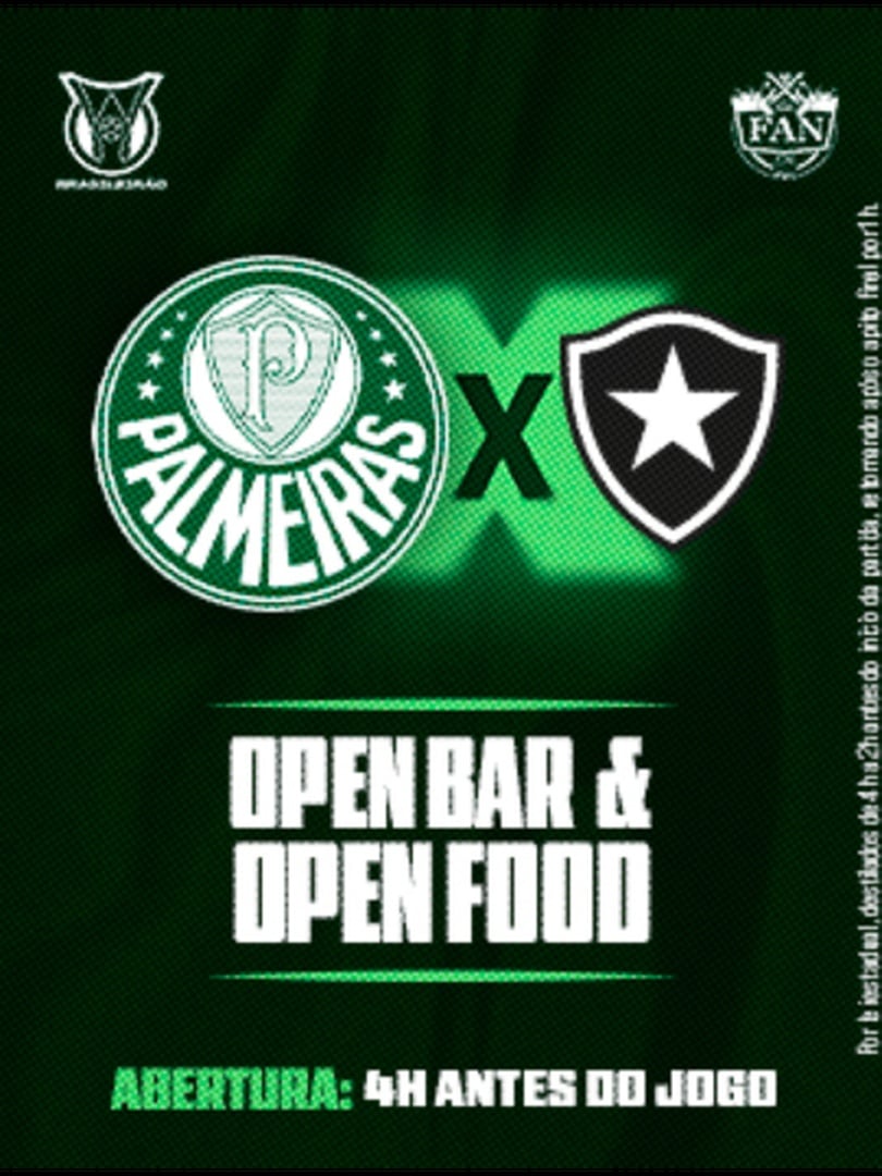 Camarote Fanzone - Palmeiras x Botafogo