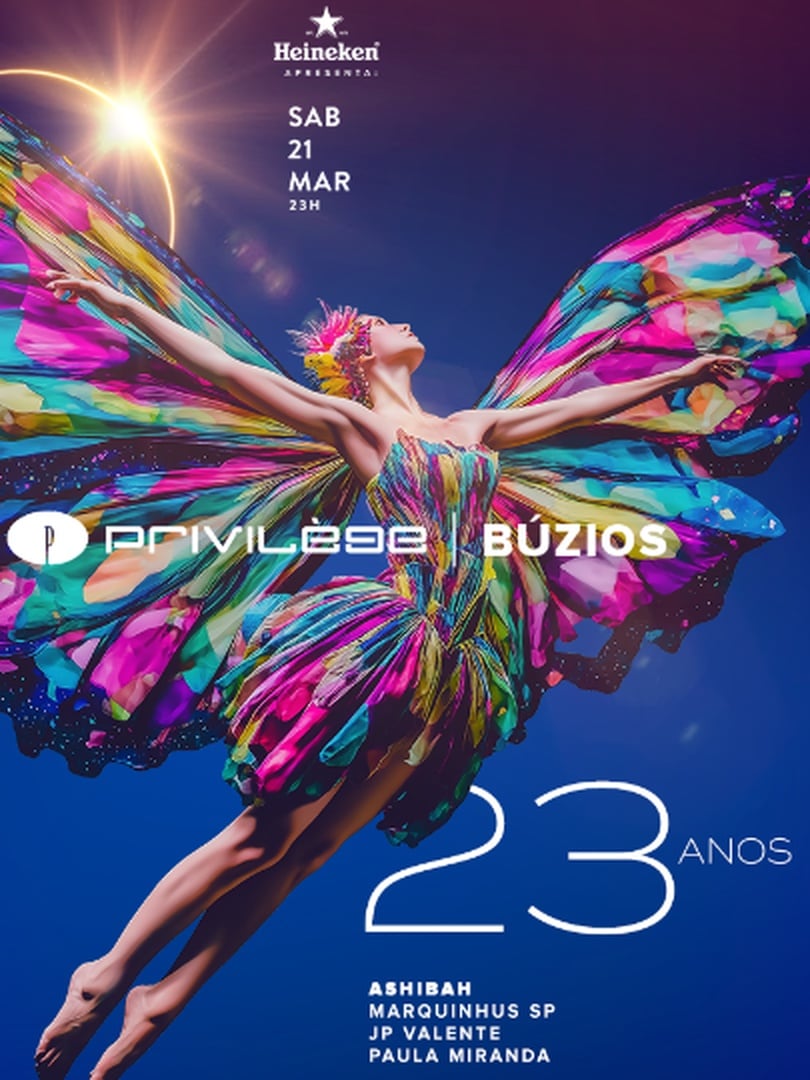 Aniversário 23 Anos Privilège Búzios com Ashibah em Armação dos Búzios