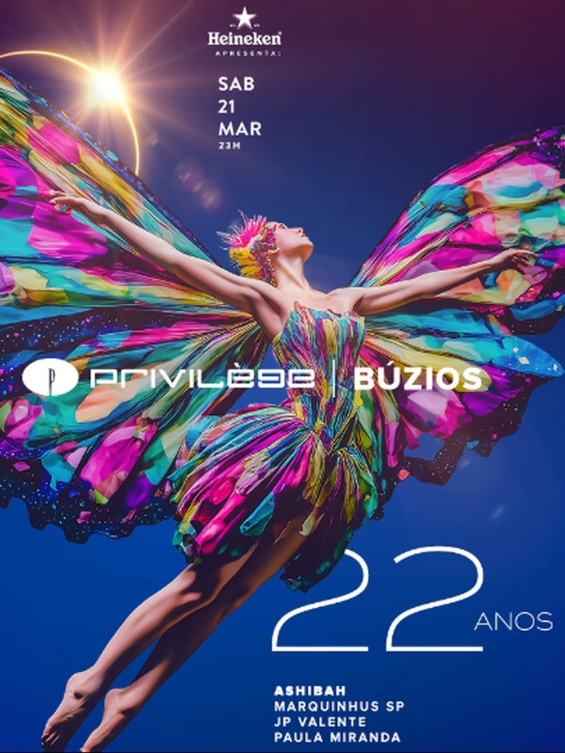 22 Anos Privilège Búzios com Ashibah