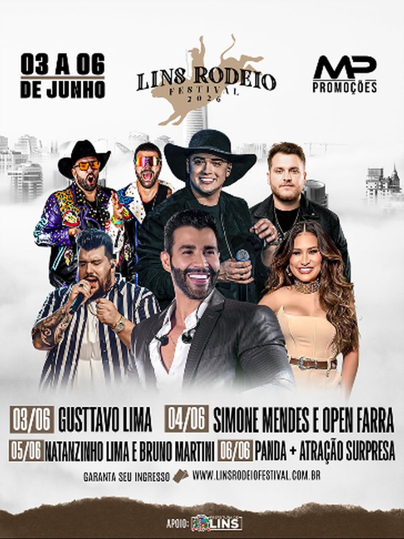 Lins Rodeio Festival em Lins - Gusttavo Lima
