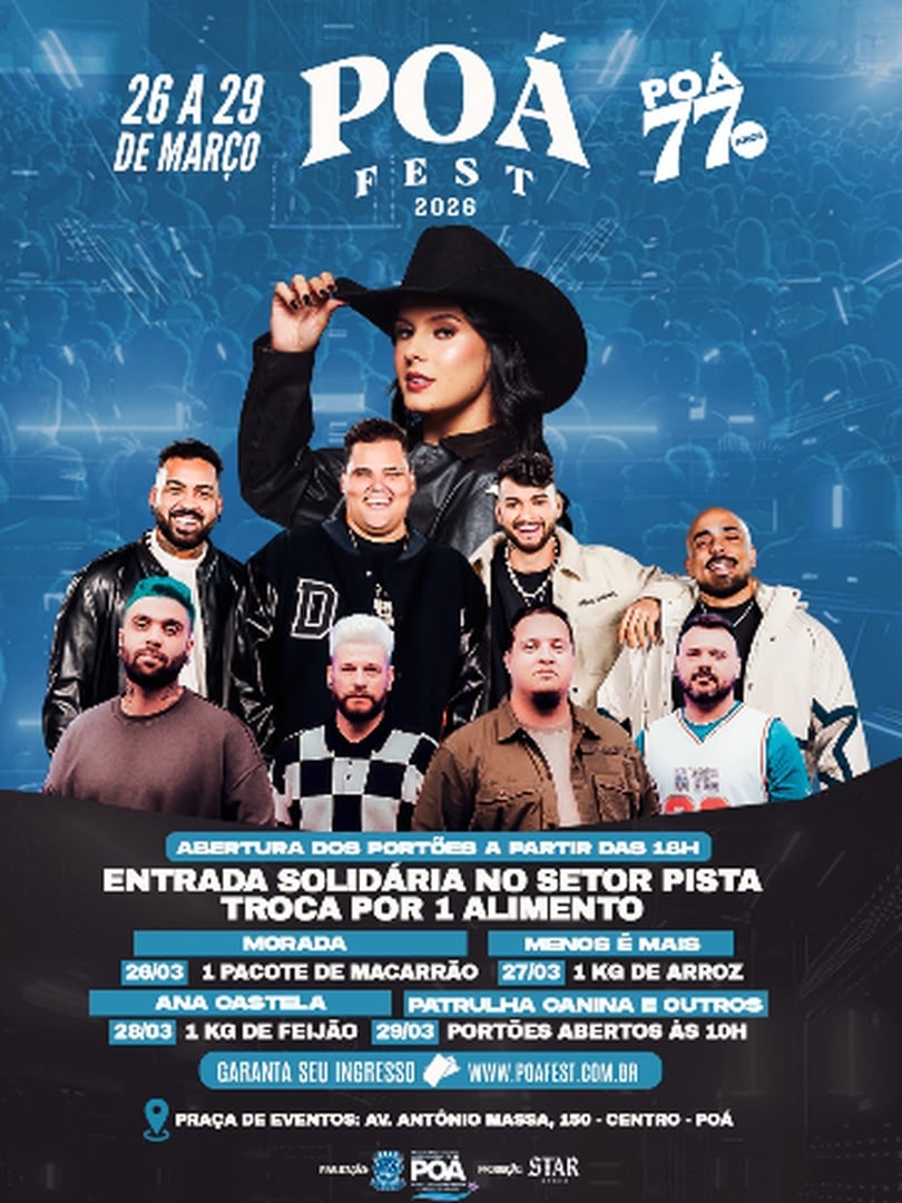 Poá Fest em Poá - Morada