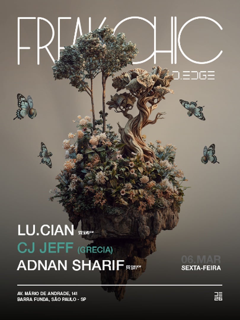 FREAK CHIC D-EDGE SP pres: P1: ADNAN SHARIF. CJ JEFF. LU.CIAN