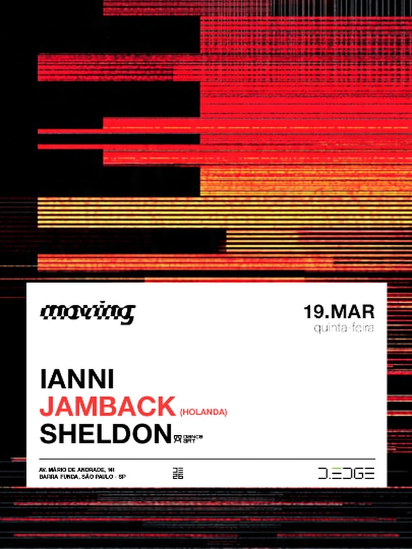MOVING D-EDGE SP pres.: P1: IANNI. JAMBACK. SHELDON