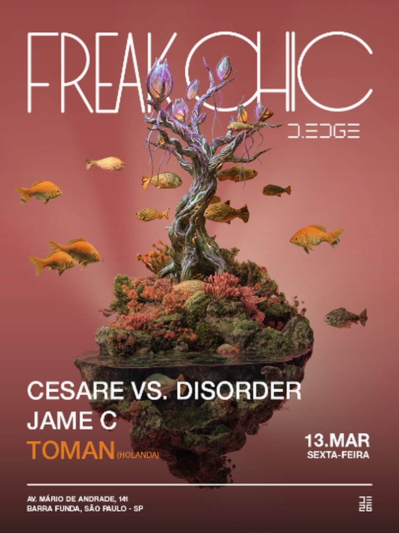 FREAK CHIC D-EDGE SP pres: P1: CESARE VS DISORDER. JAME C. TOMAN (NL)