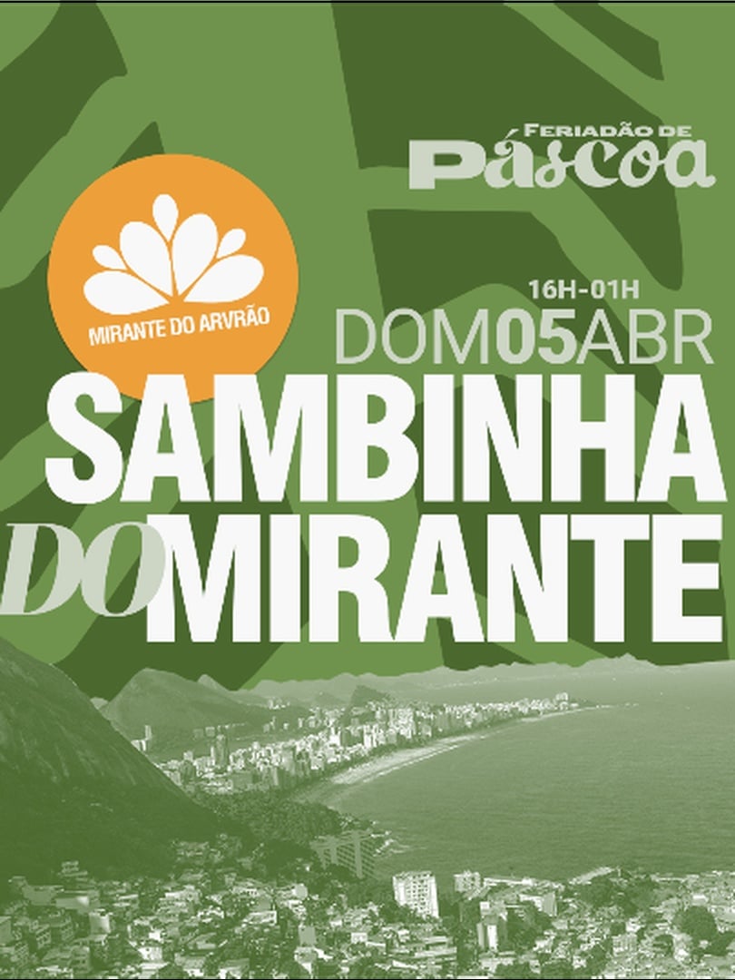 Sambinha no Mirante do Arvrão