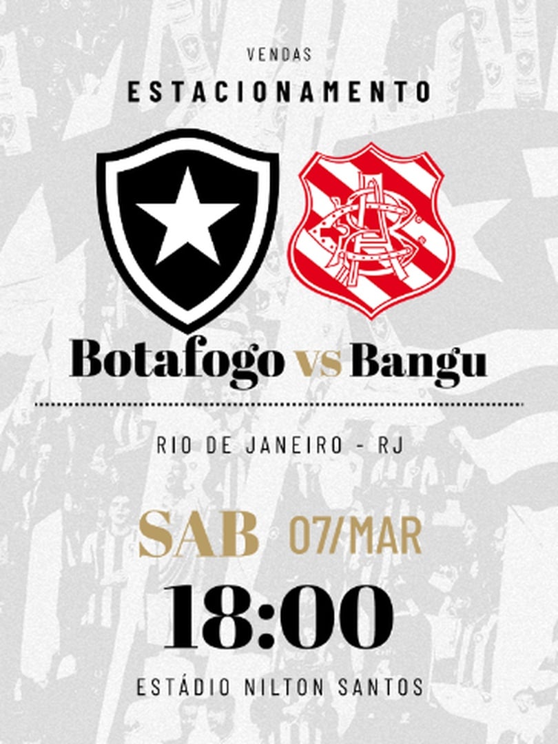 Estacionamento Botafogo x Bangu - 07/03