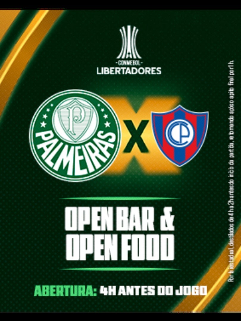 Camarote Fanzone - Palmeiras x Cerro Porteño