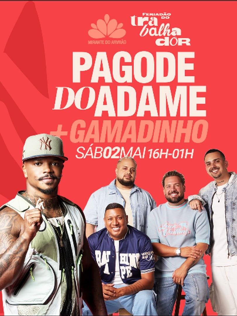 Pagode do Adame + Gamadinho no Mirante do Arvrão em Rio de Janeiro