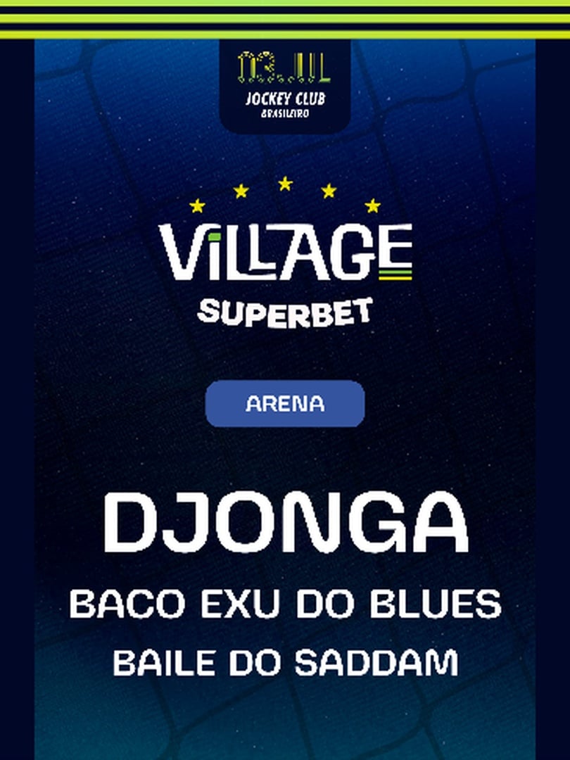 Village 2026 : Djonga + Baco Exu do Blues + Baile do Saddam