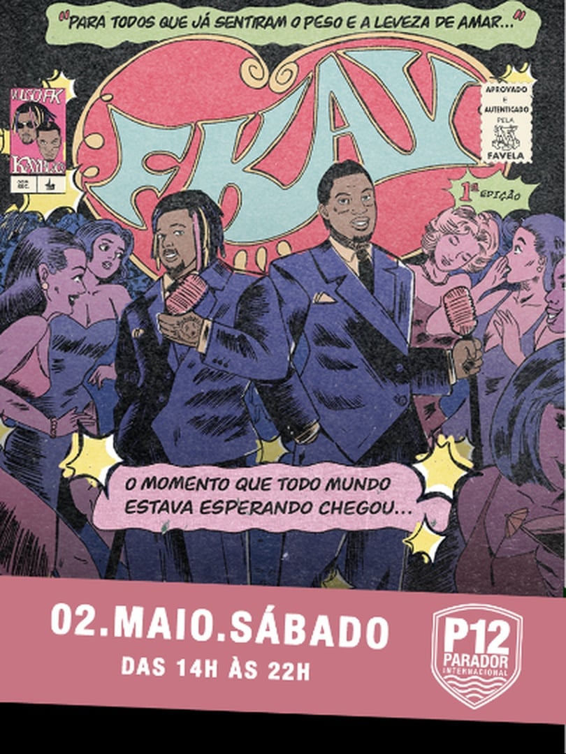 Fkay com Kayblack e Vulgo Fk | P12 Jurerê em Florianópolis