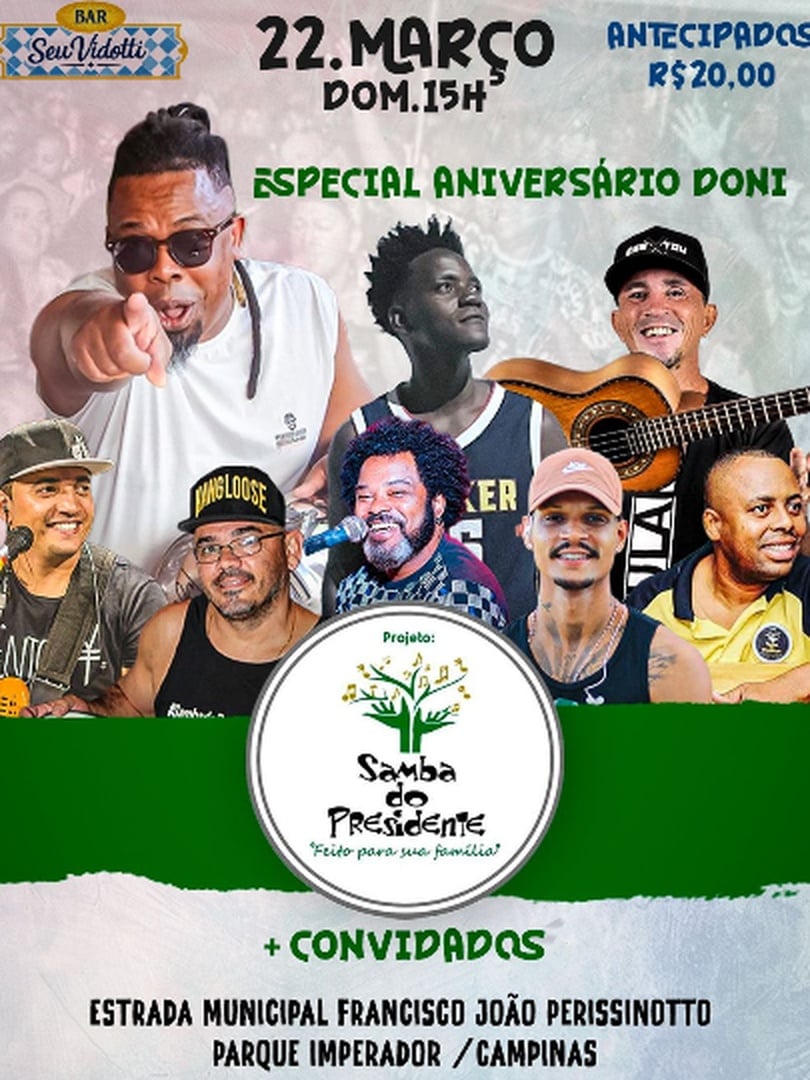 Samba do Presidente em Campinas