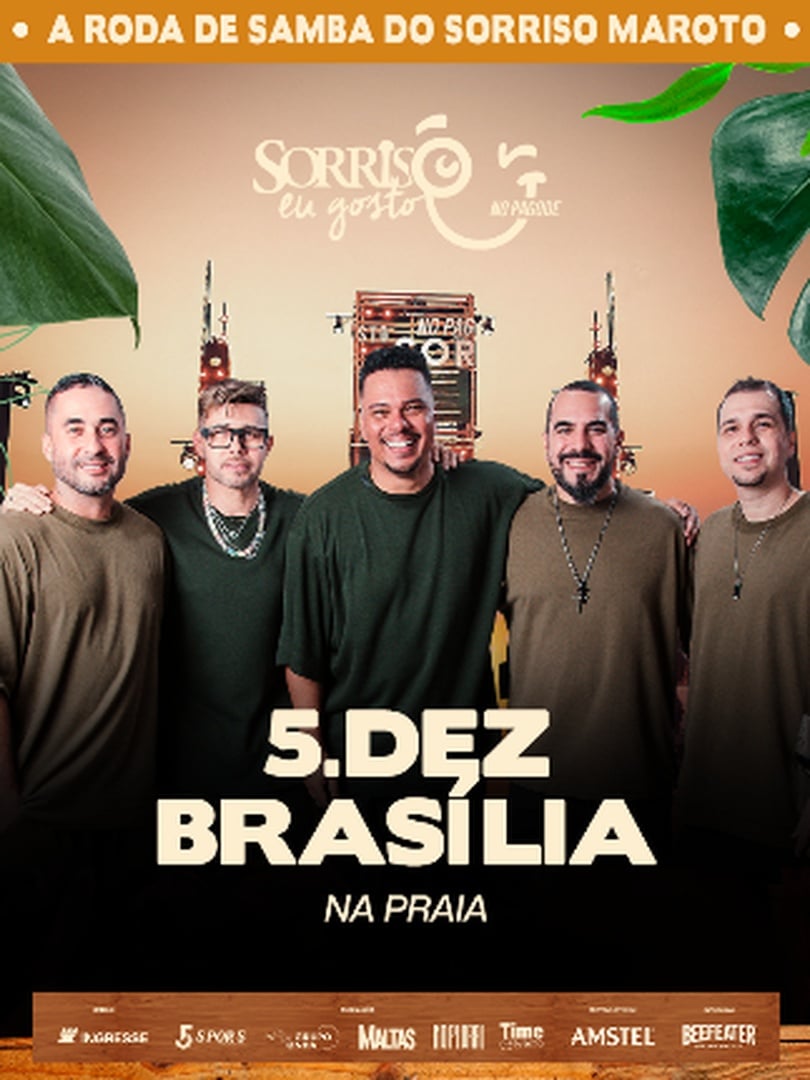 Source image — Sorriso Eu Gosto no Pagode - Brasília