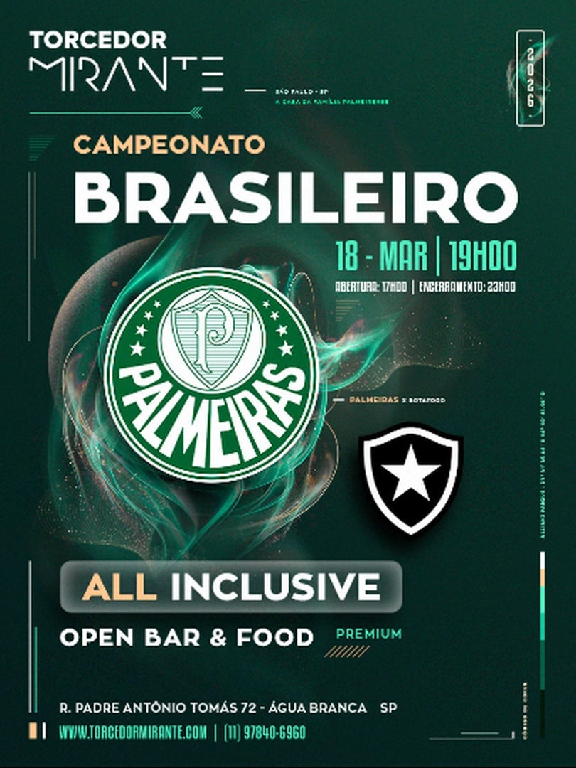 Torcedor Mirante - Palmeiras x Botafogo