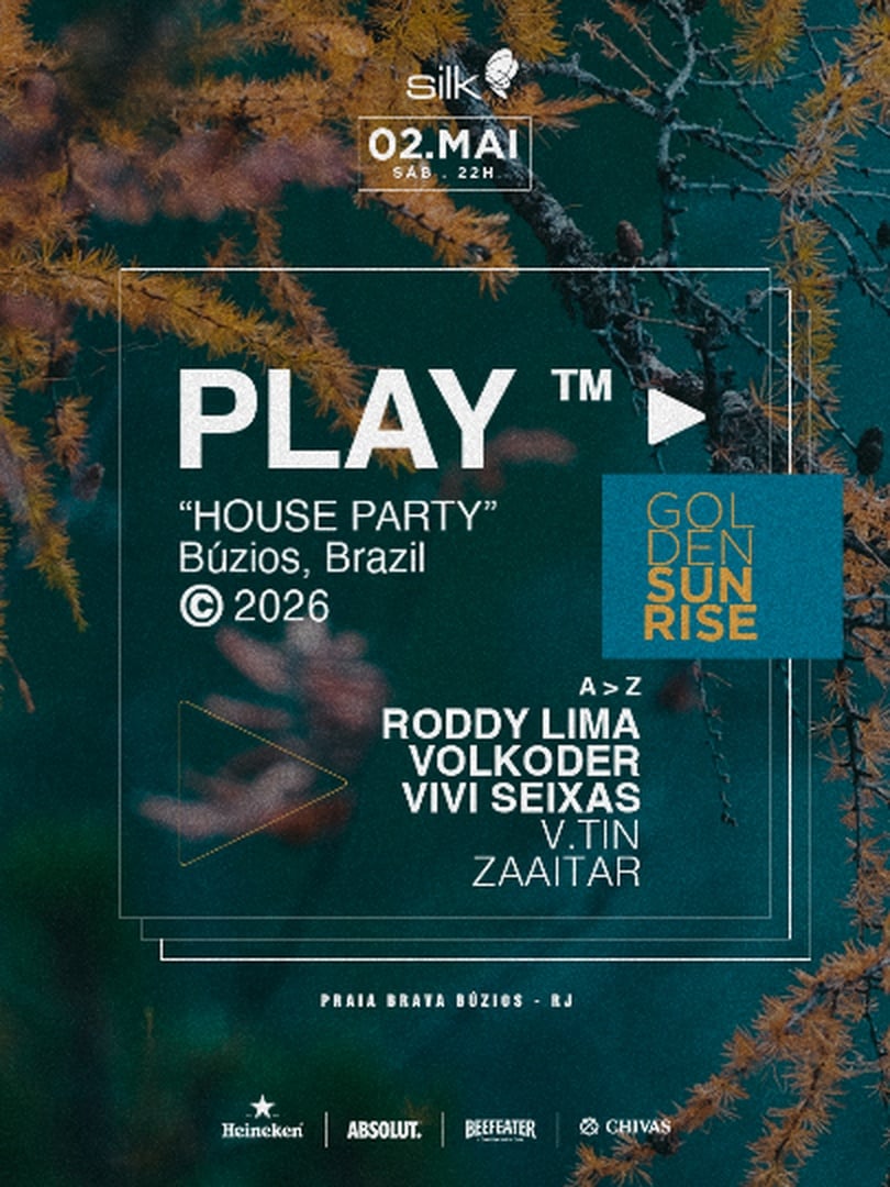 Play | Golden Sunrise C/ Roddy Lima, Volkoder e Mais | Silk Búzios em Armação dos Búzios