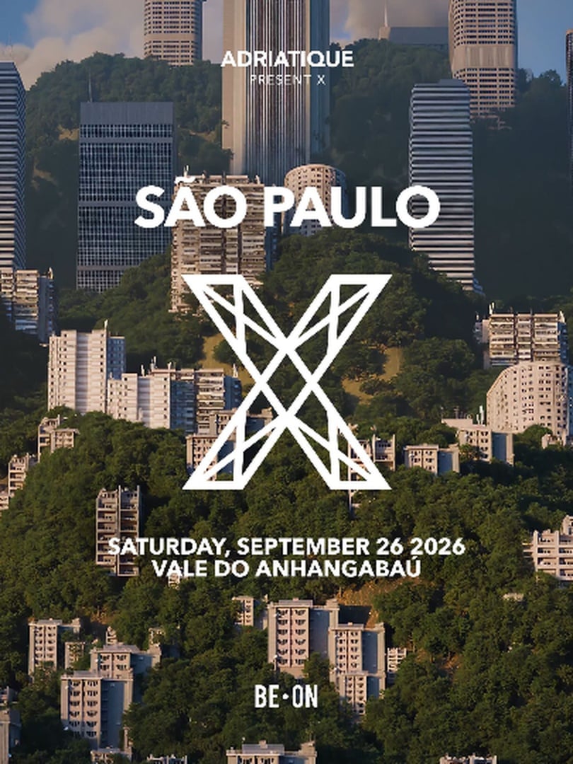 Capa do evento: ADRIATIQUE Present X São Paulo