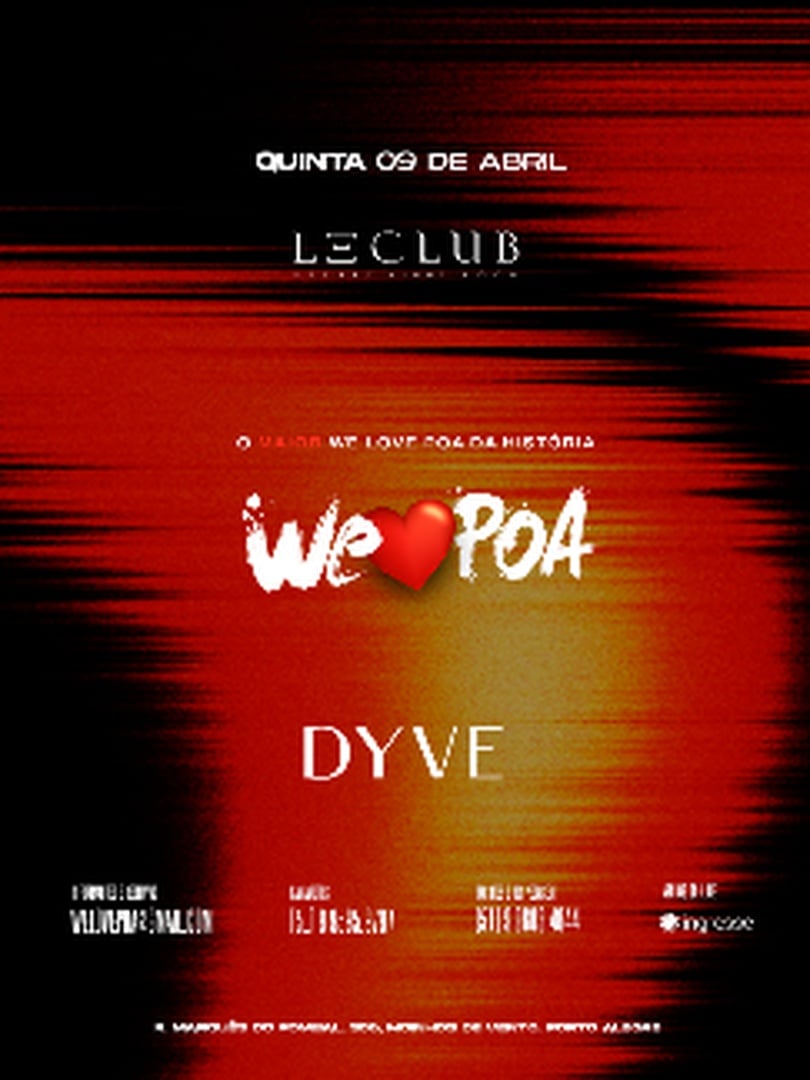 We Love Poa | Le Club | Dyve em Porto Alegre
