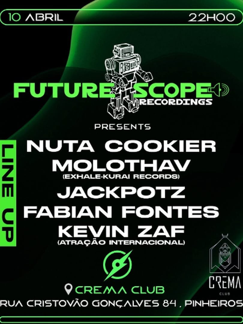 Crema Club pressents Future Scope - 10/04