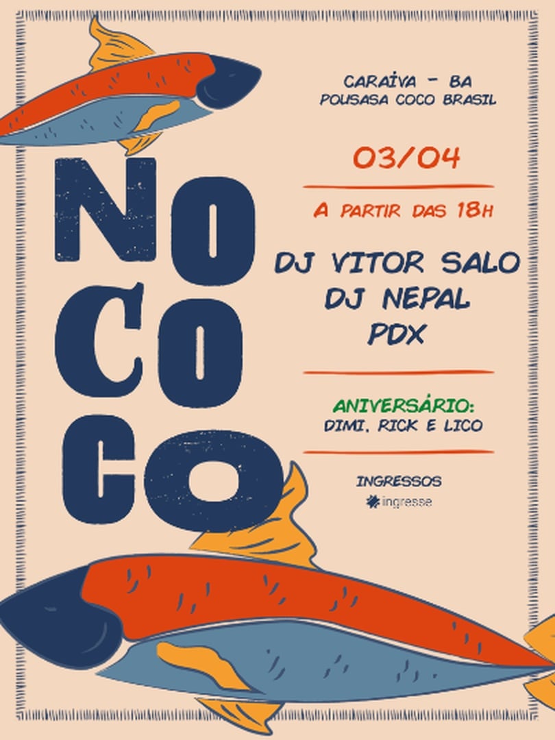 Nococo em Porto Seguro