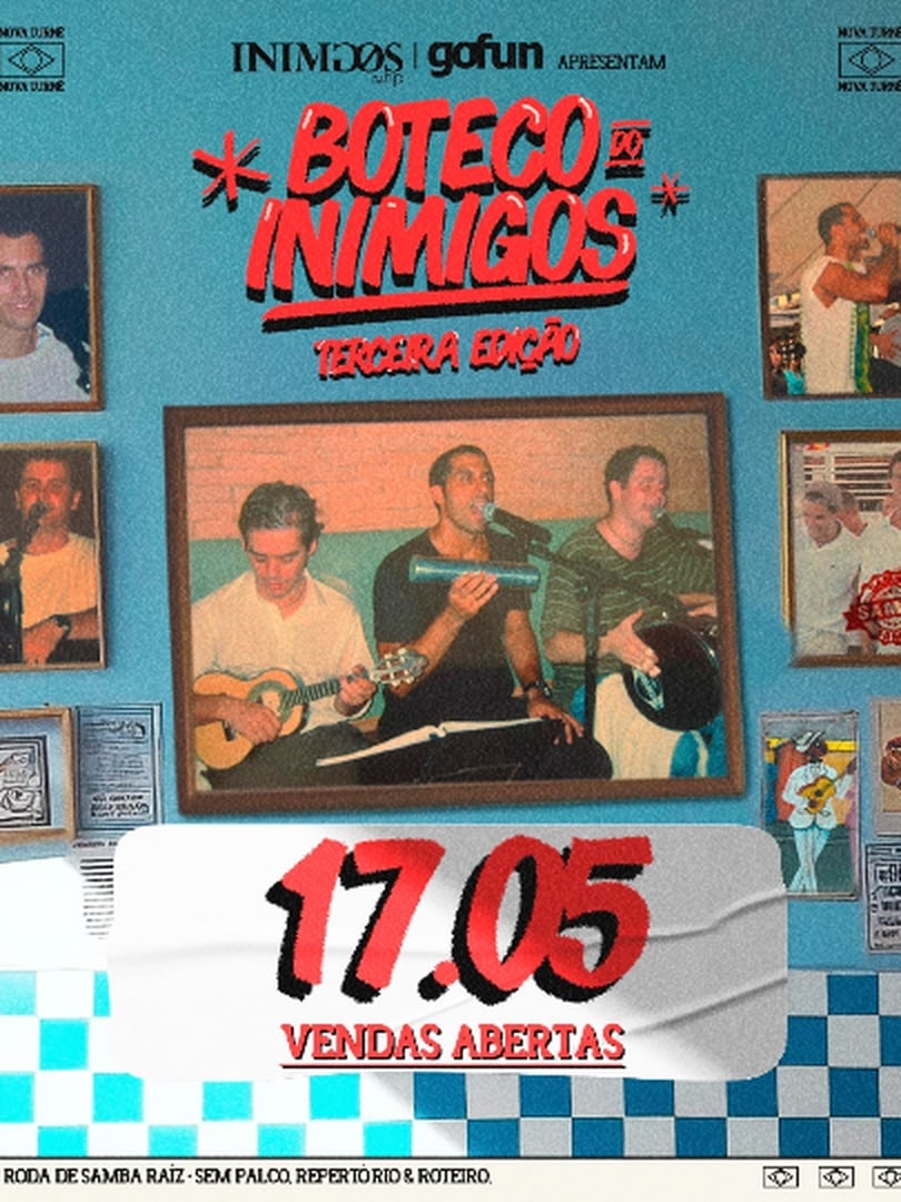 Boteco do Inimigos - 3ª Edição em São Paulo