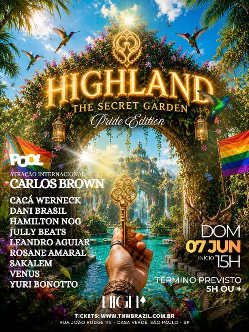 07.06 | HIGHLAND  | PRIDE 2026 |  SÃO PAULO | TNW